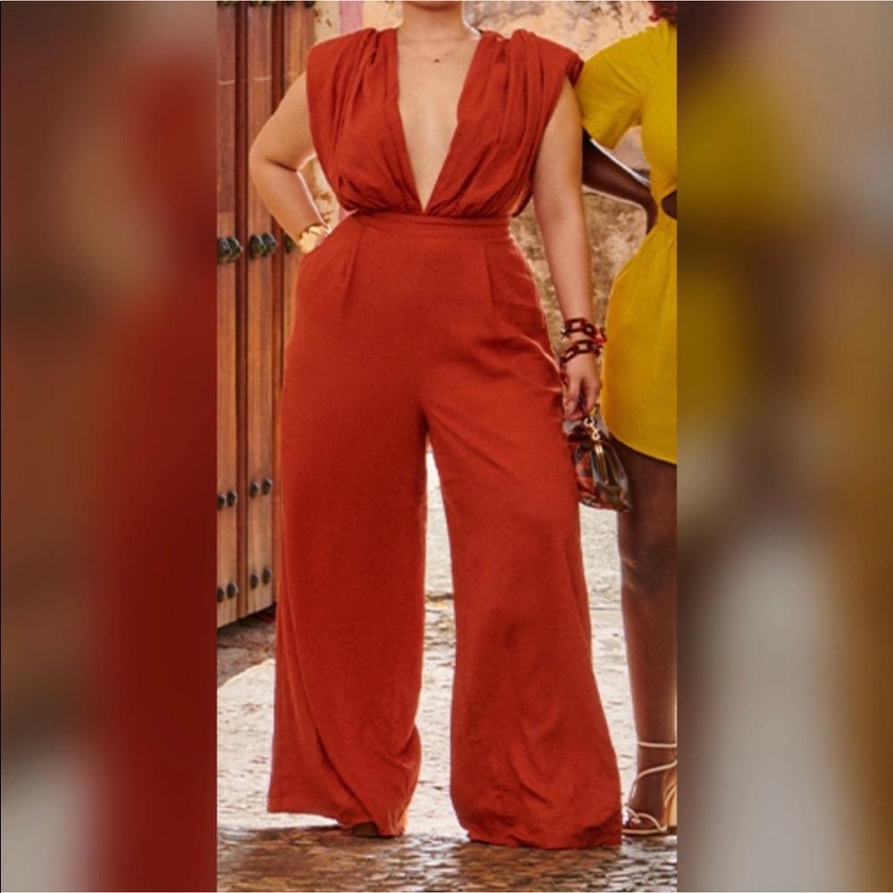 ISO. not for sale! Gabi Fresh x FTF Elle linen jumpsuit
